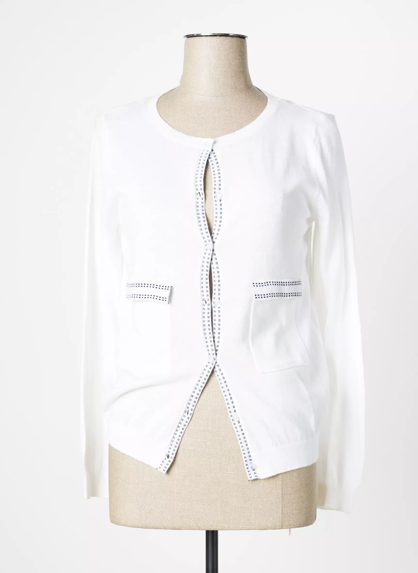 So Sweet Cardigans Femme couleur blanc