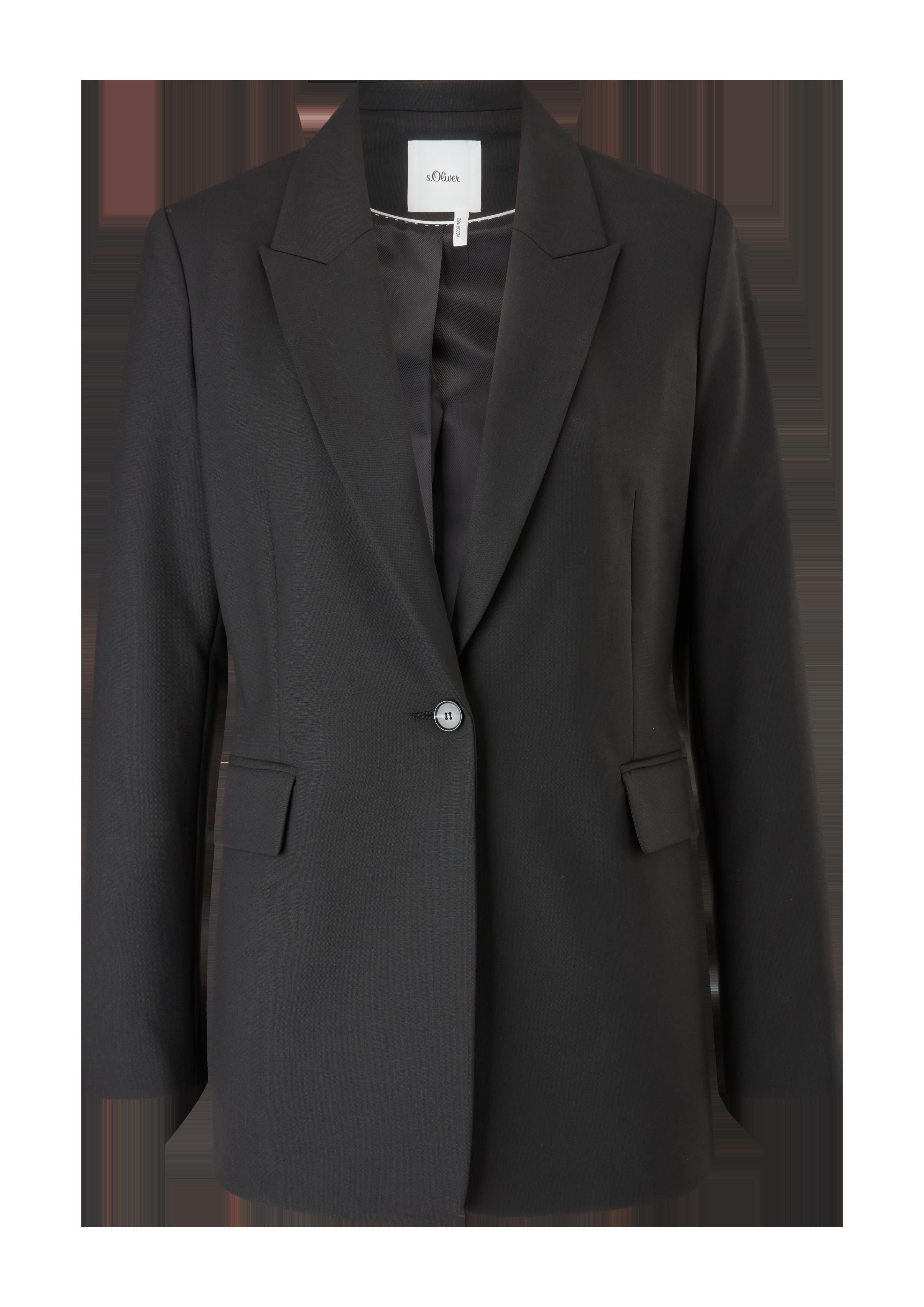 Longblazer aus Viskosemix  01.899.54.X056-9999