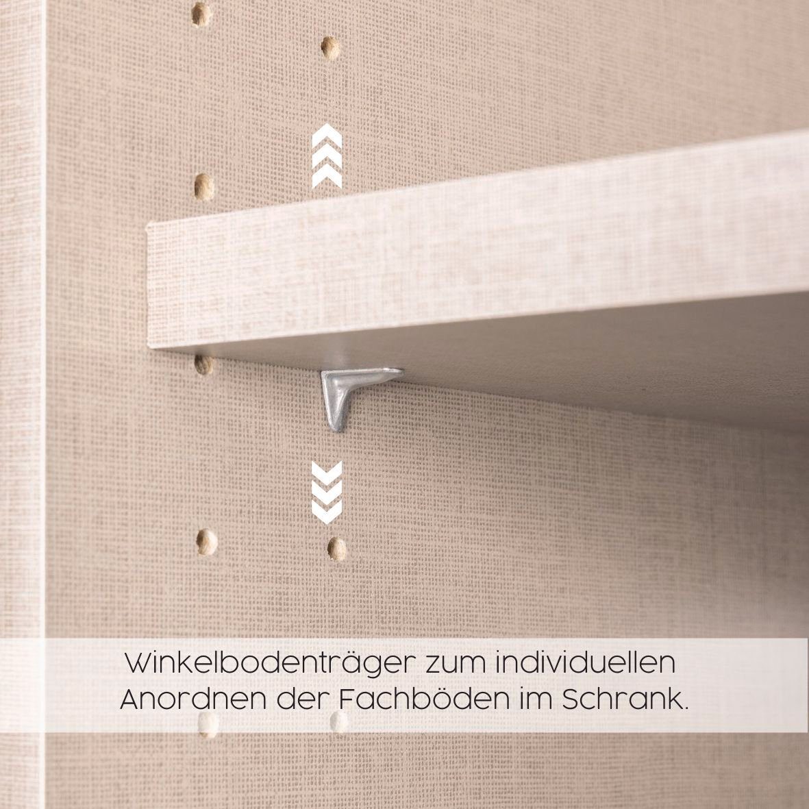 rauch Schlafzimmer-Set Challenger, Schrank in 2 Breiten, Bett in 3 Breiten und 2 Nachttische