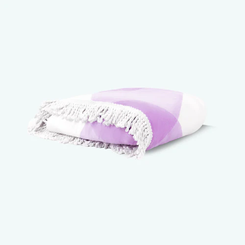 Serviette round Atoll Ari violet