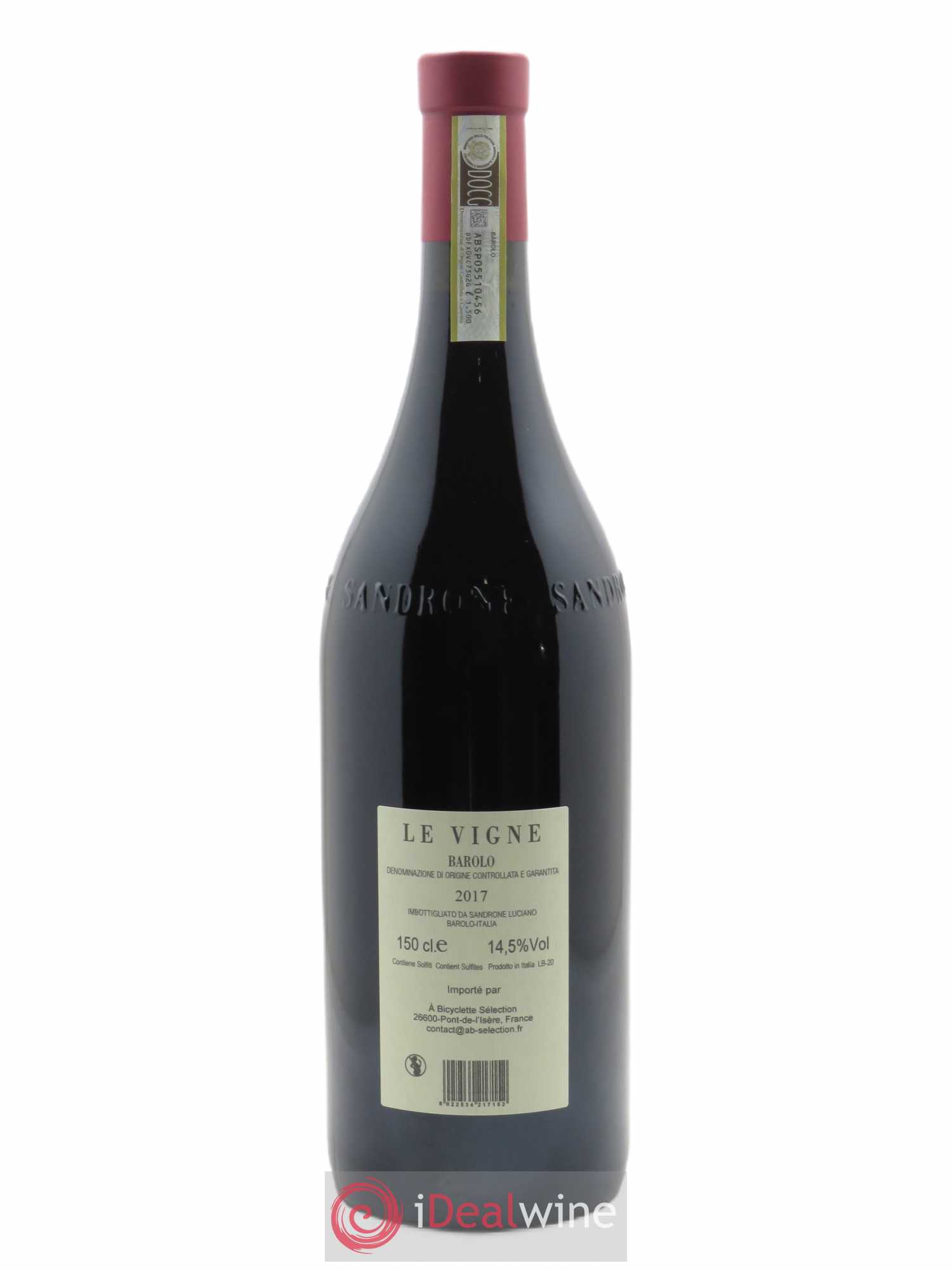 Barolo DOCG Le Vigne Luciano Sandrone  2017 - Lot de 1 Magnum