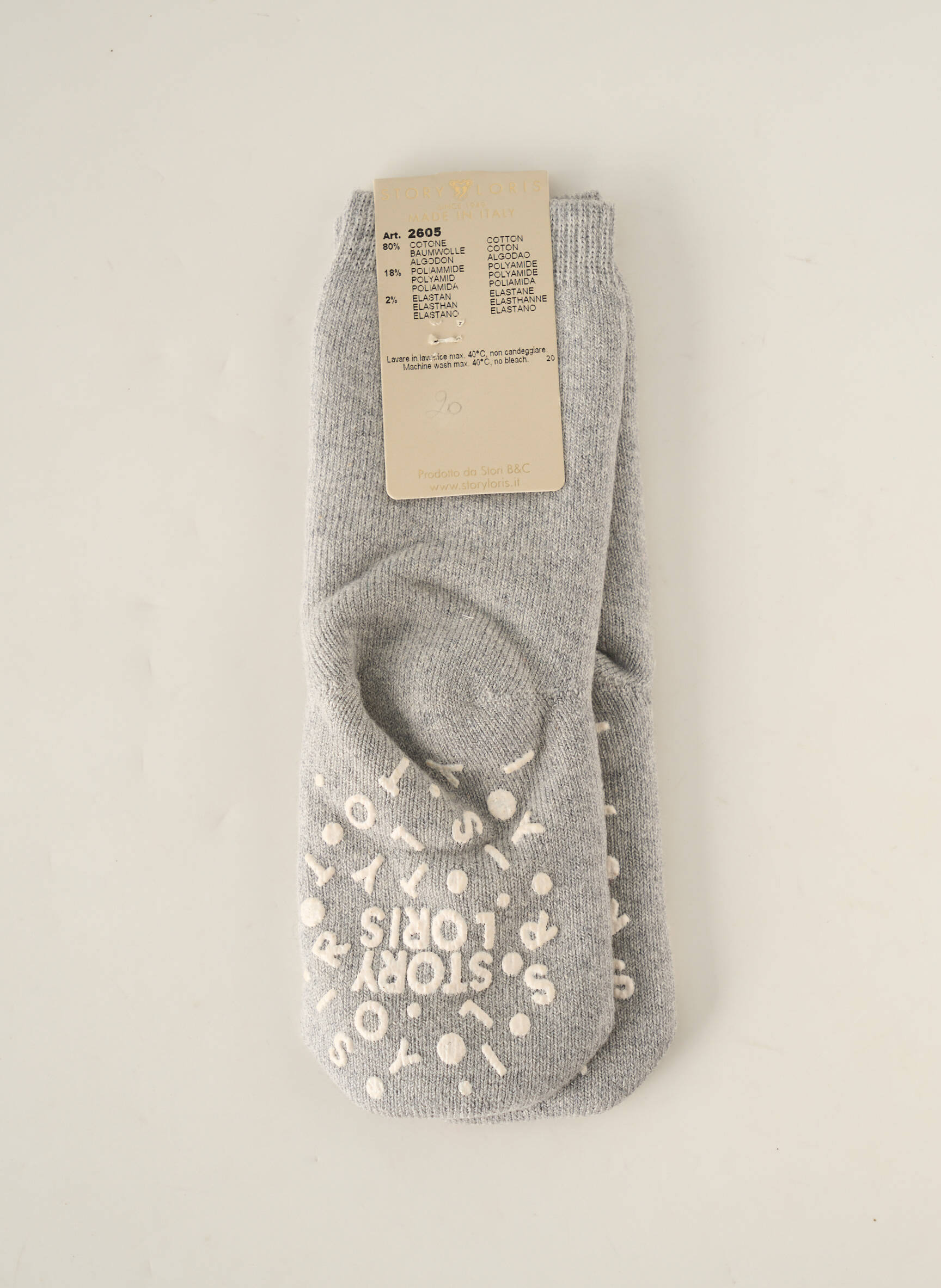Story Loris Chaussette Enfant couleur gris