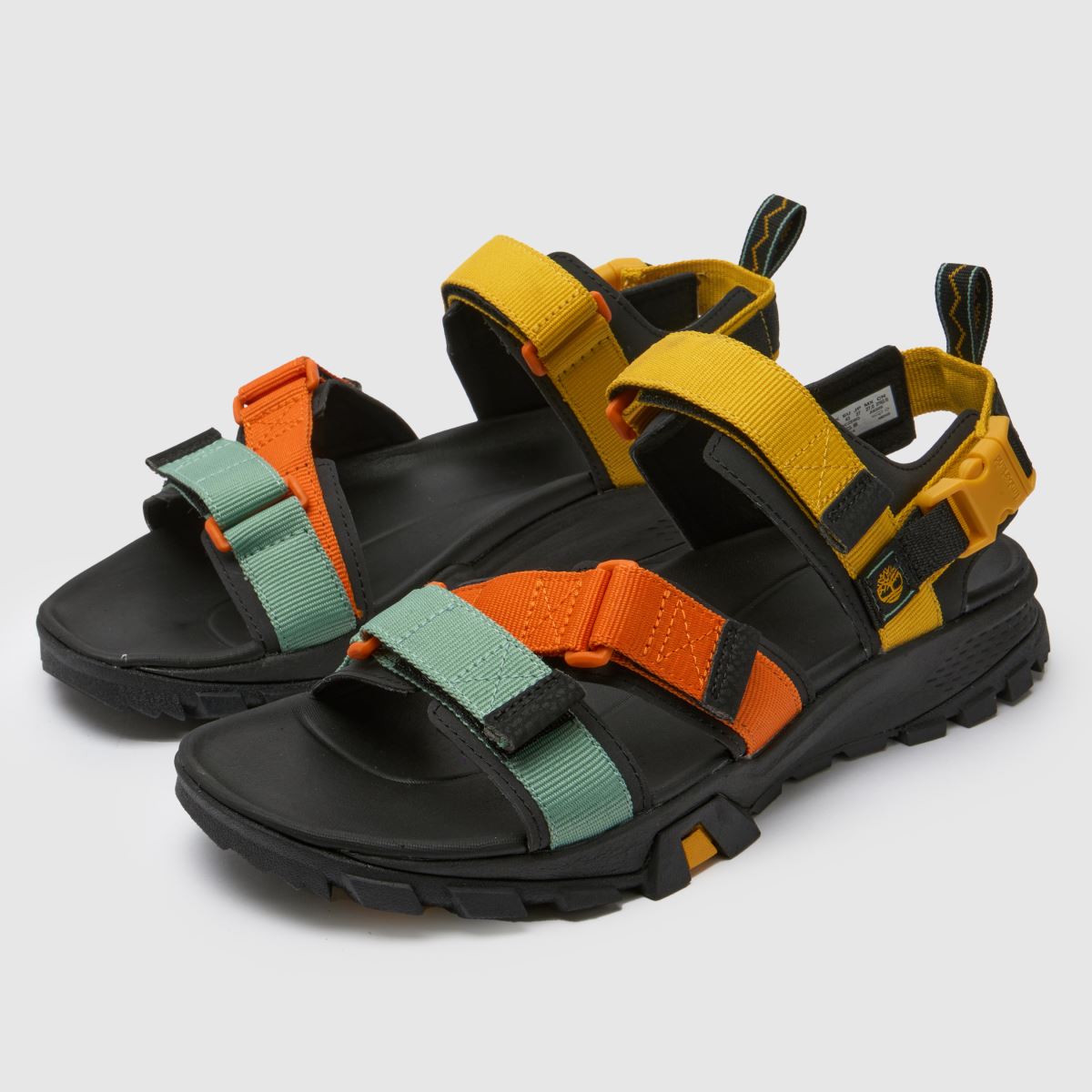 Timberland – Garrison – Orangea, flerfärgade trailsandaler