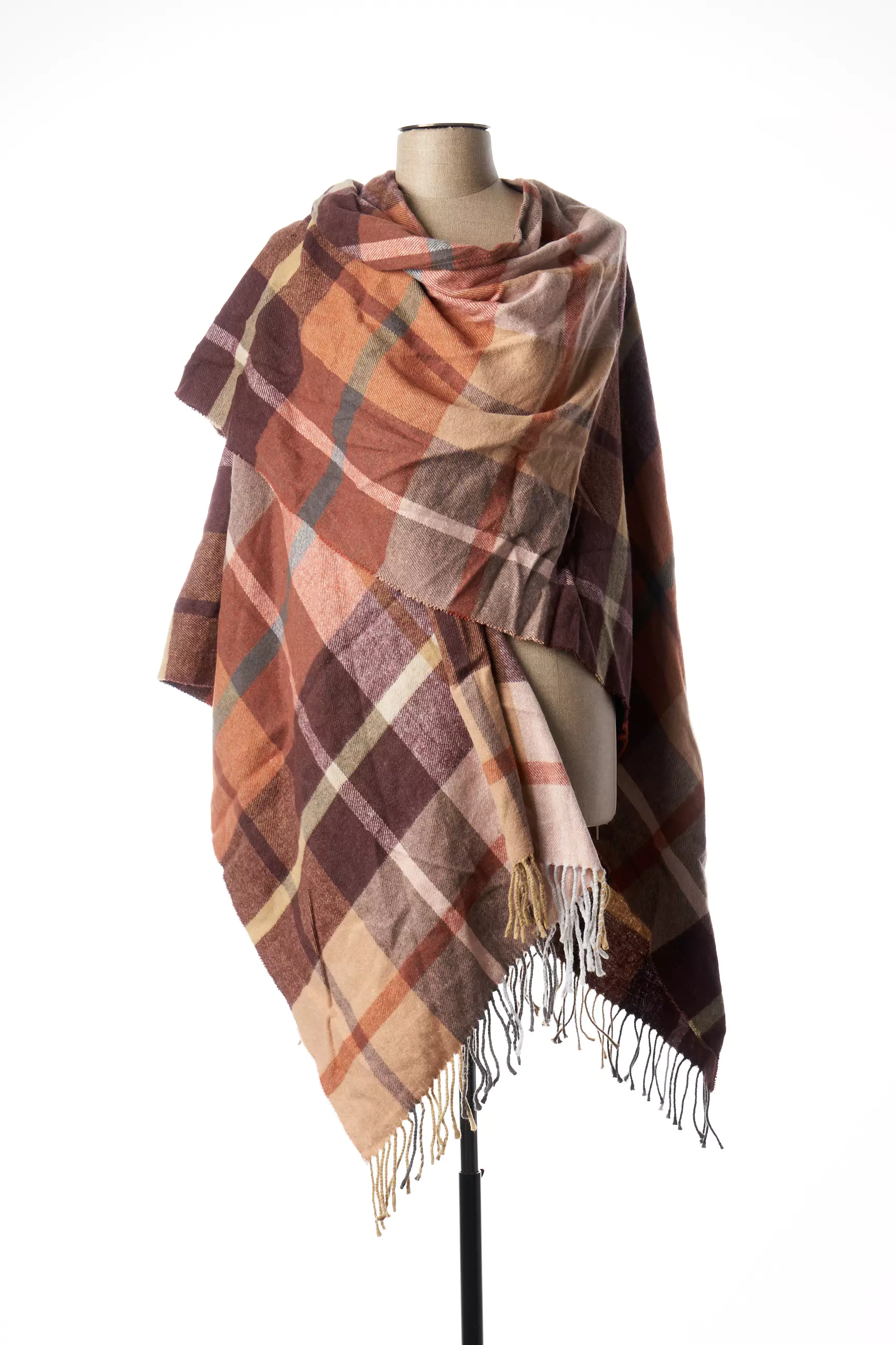La Fee Maraboutee Ponchos Femme couleur marron