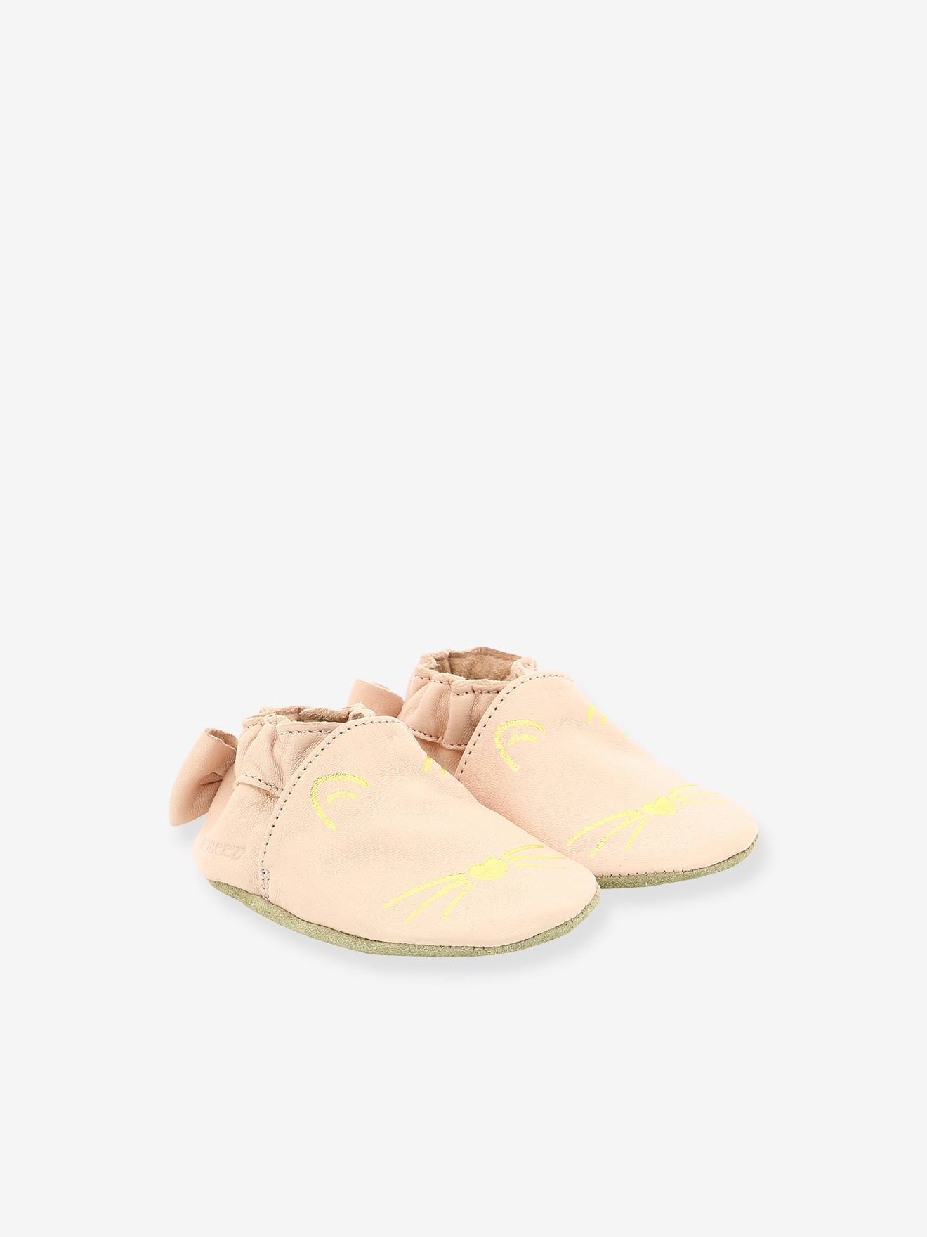 Robeez Mädchen Baby Krabbelschuhe GOLDY CAT ROBEEZ, Hausschuhe - marine