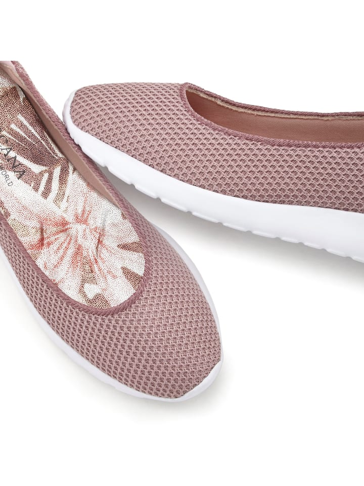 LASCANA Ballerina in rosa günstig kaufen