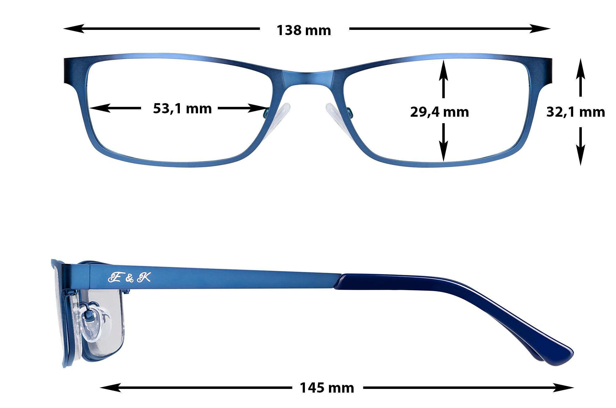 Edison & King Lesebrille Elements