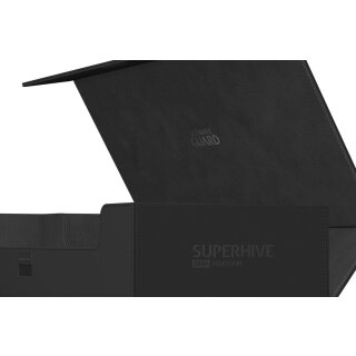 Ultimate Guard Superhive 550+ XenoSkin Monocolor Schwarz