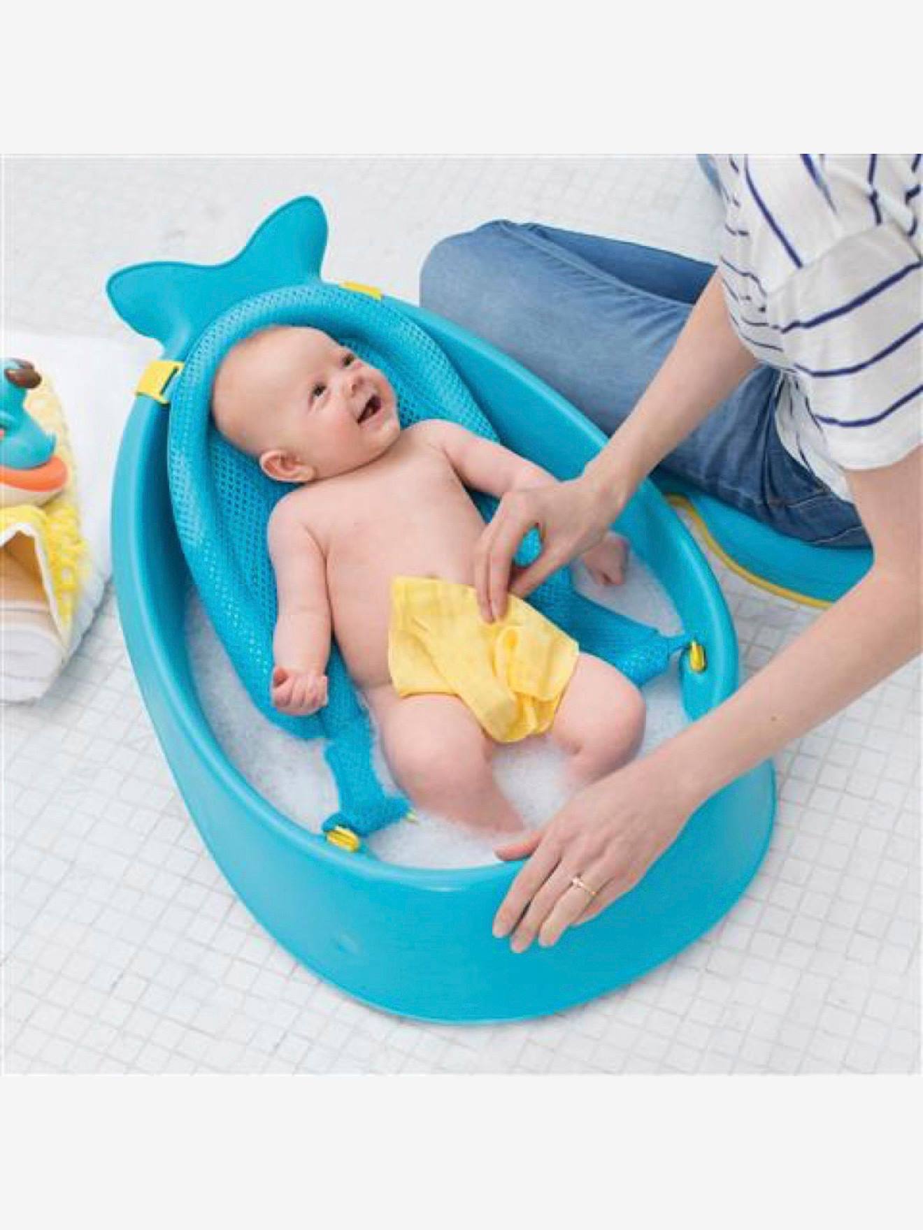 Baignoire évolutive Moby de SKIP HOP bleu