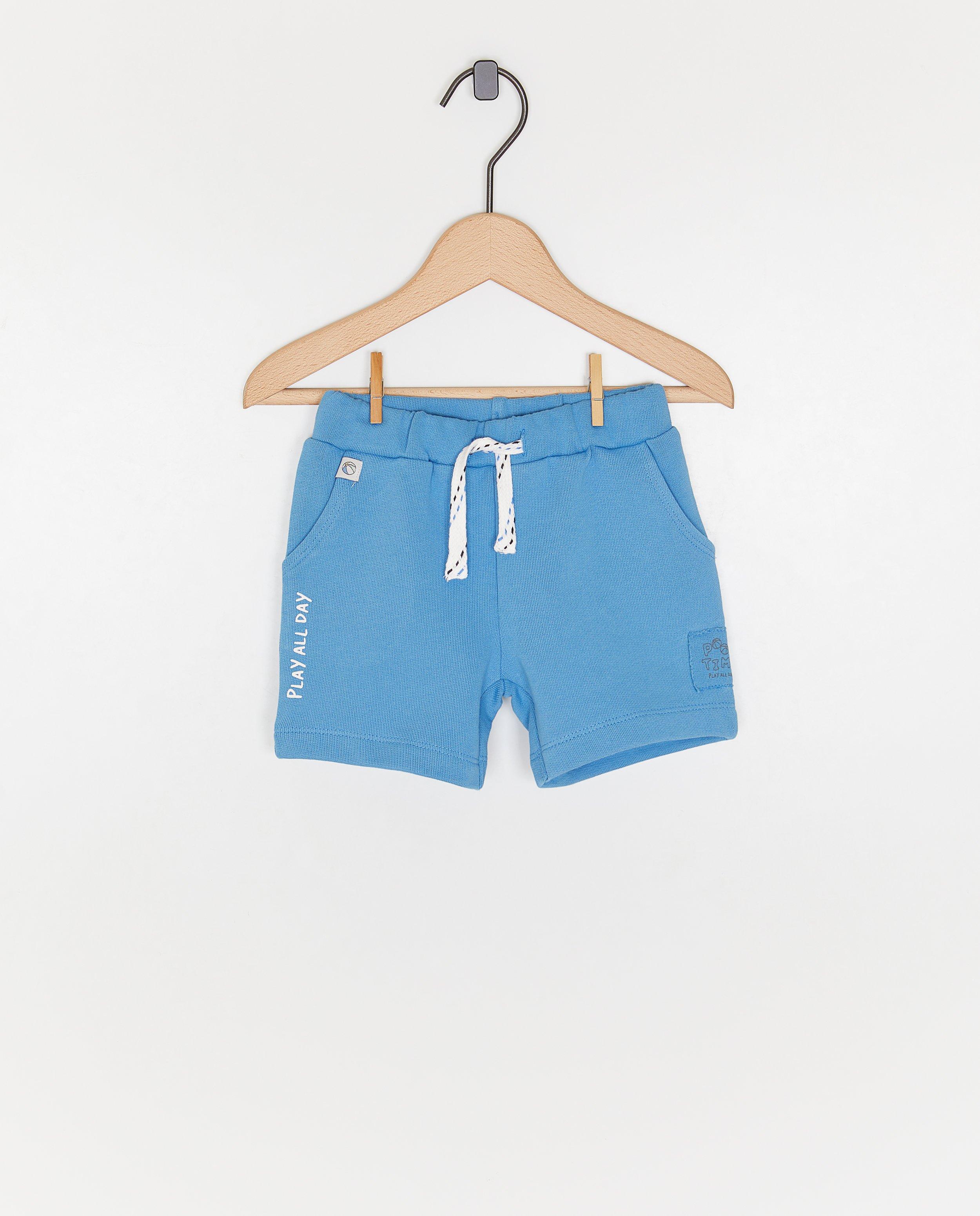 Feetje Shorts med blå text