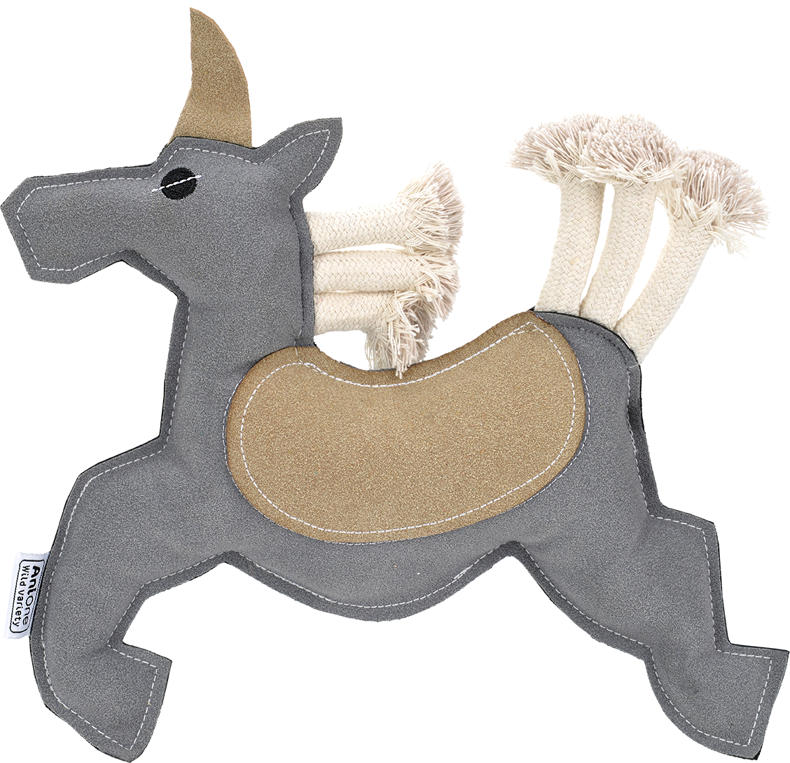 AniOne Kuscheltiere AniOne Wildlederimitation Pferd