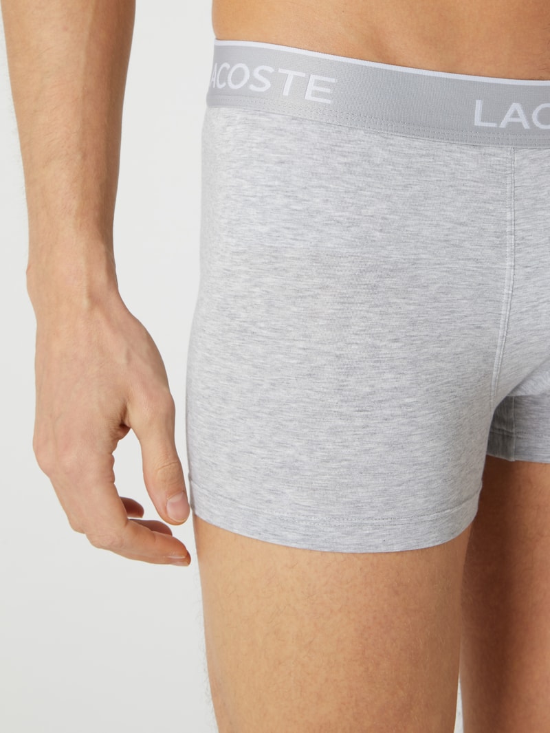 Trunks mit Label-Details im 3er-Pack in weiß