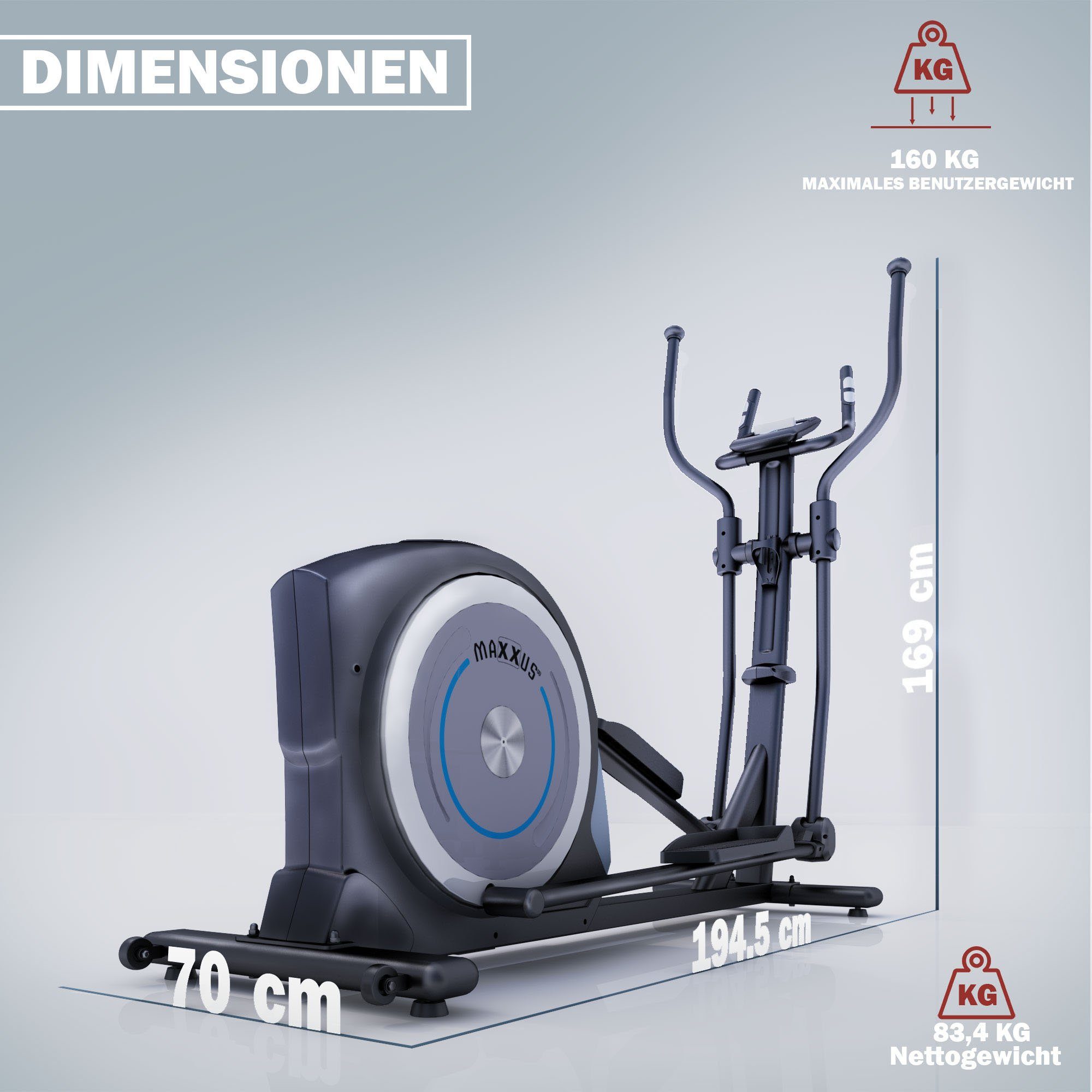 MAXXUS Crosstrainer CX 5.0