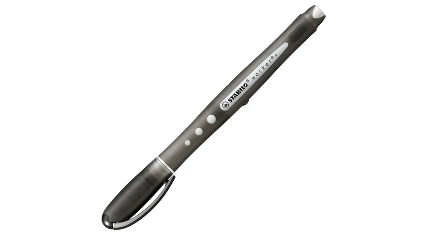 STABILO® Tintenroller worker+ colorful medium schwarz