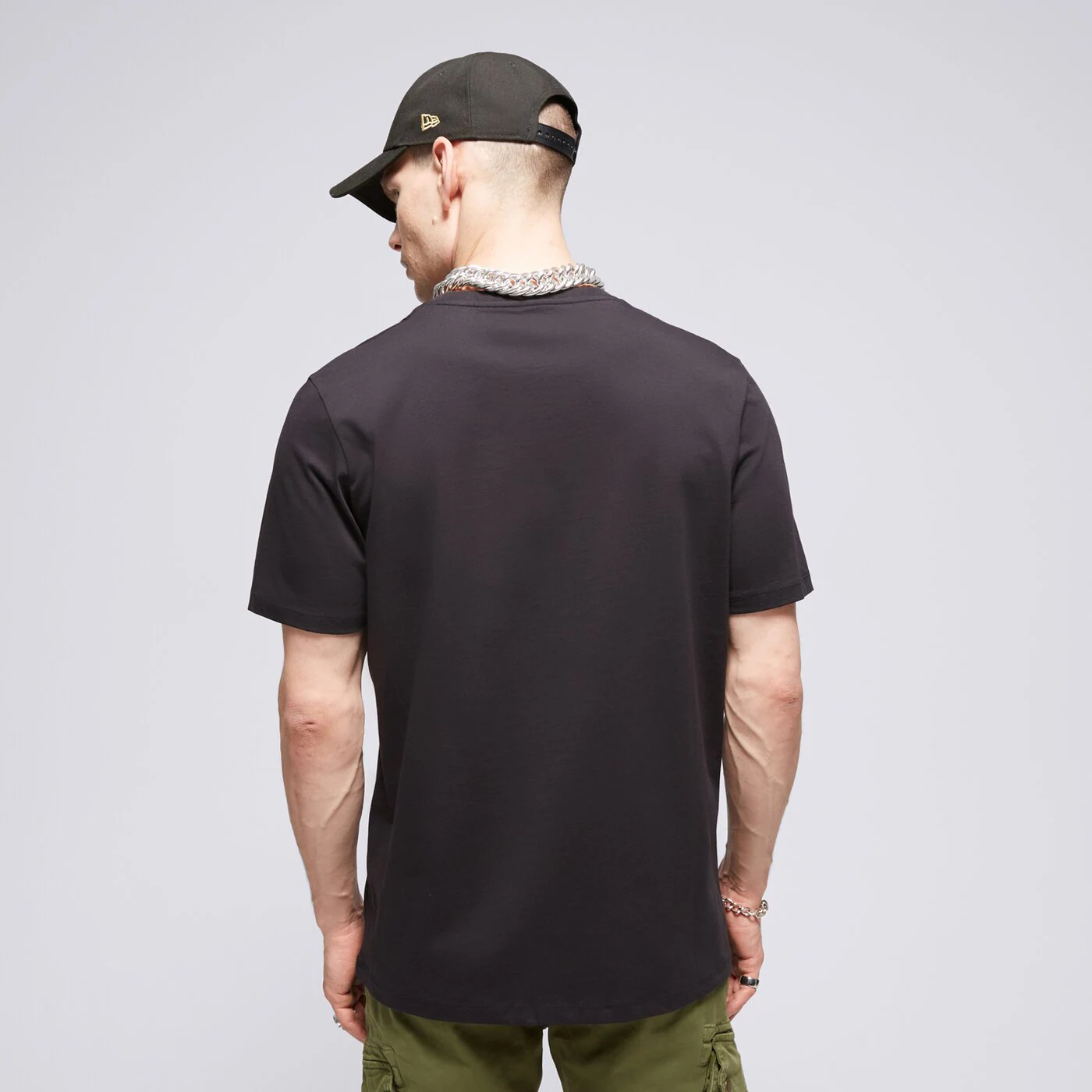 TIMBERLAND T-SHIRT SMALL LOGO PRINT TEE Schwarz