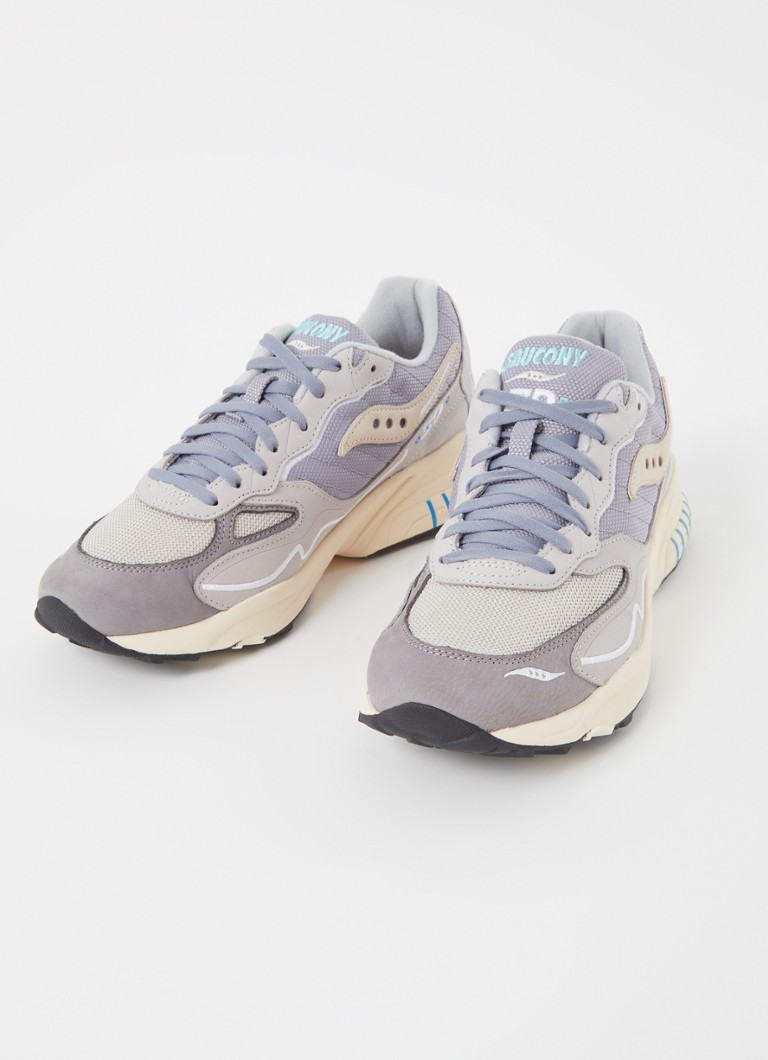 Saucony 3D Grid Hurricane Premium sneaker with suede details