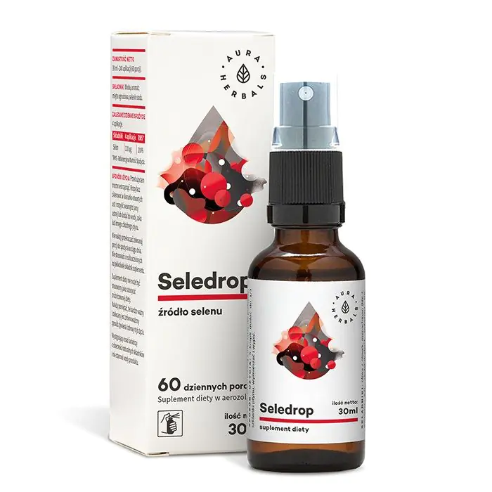 Aura Herbals Seledrop, Selen 110 mcg, Aerozol
