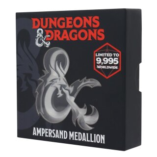 Dungeons & Dragons Medaille Ampersand Limited Edition (Silver)