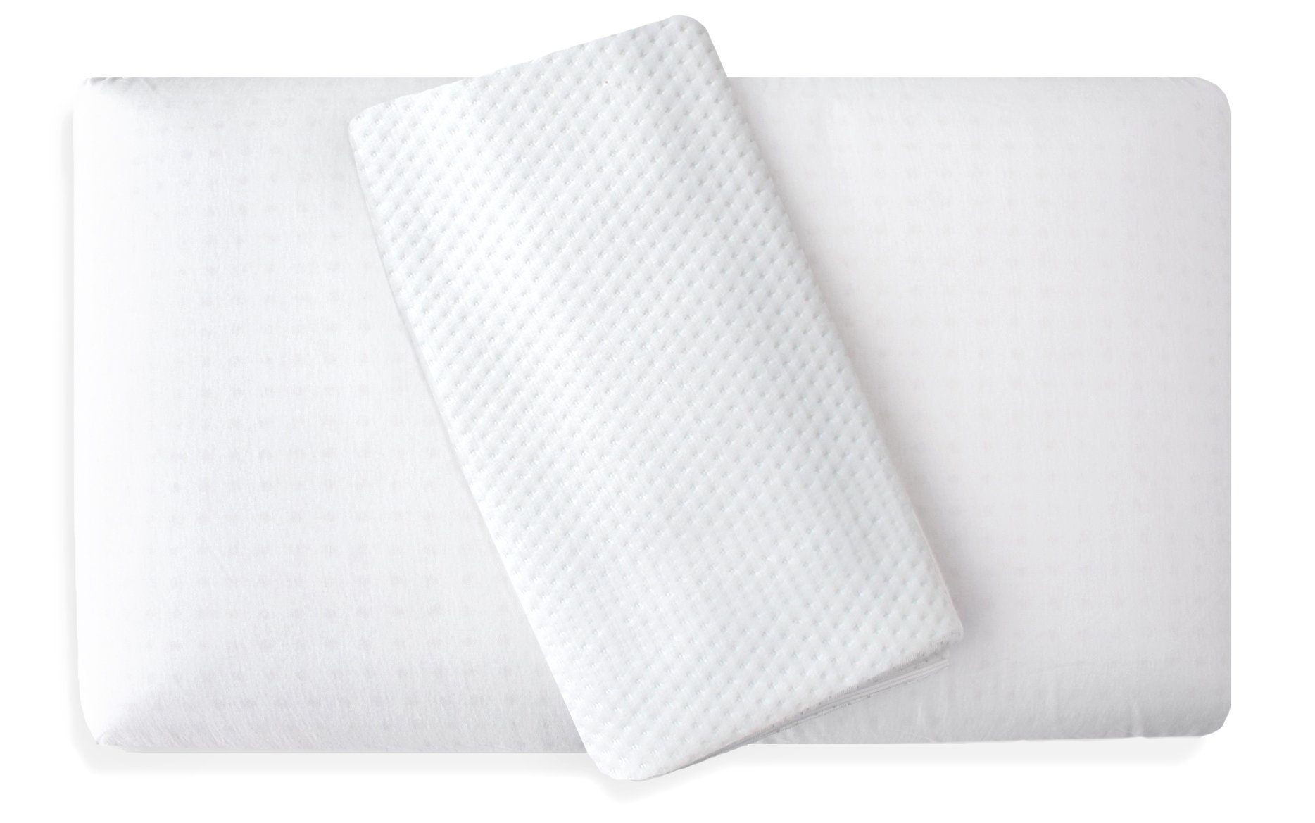 Nackenstützkissen Siebenschläfer orthopädisches Nackenstützkissen mit weißen Bezug, Siebenschläfer, Füllung: Memory-Foam