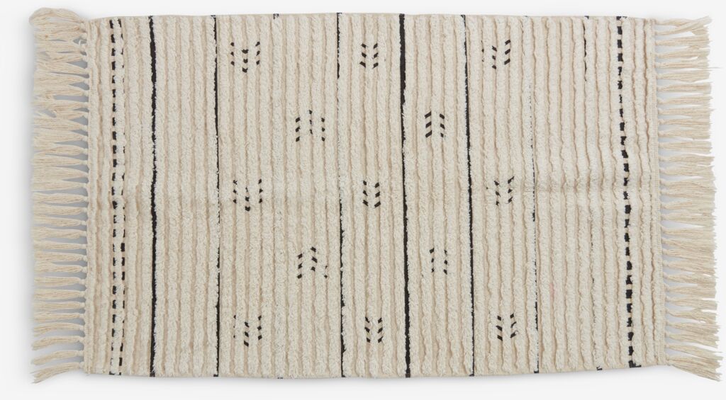 Tapete de banheiro NISSAFORS plus NISSAFORS 50x80cm natural