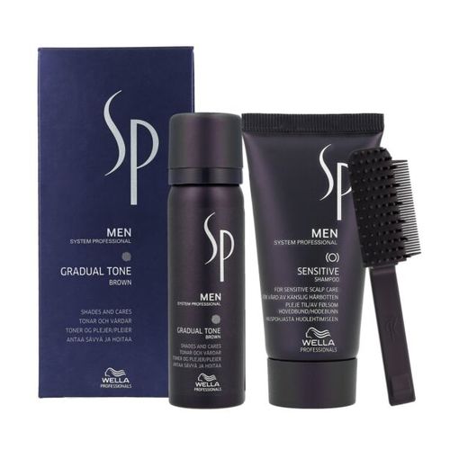SP Men Care Postupný tón Hnědá sada