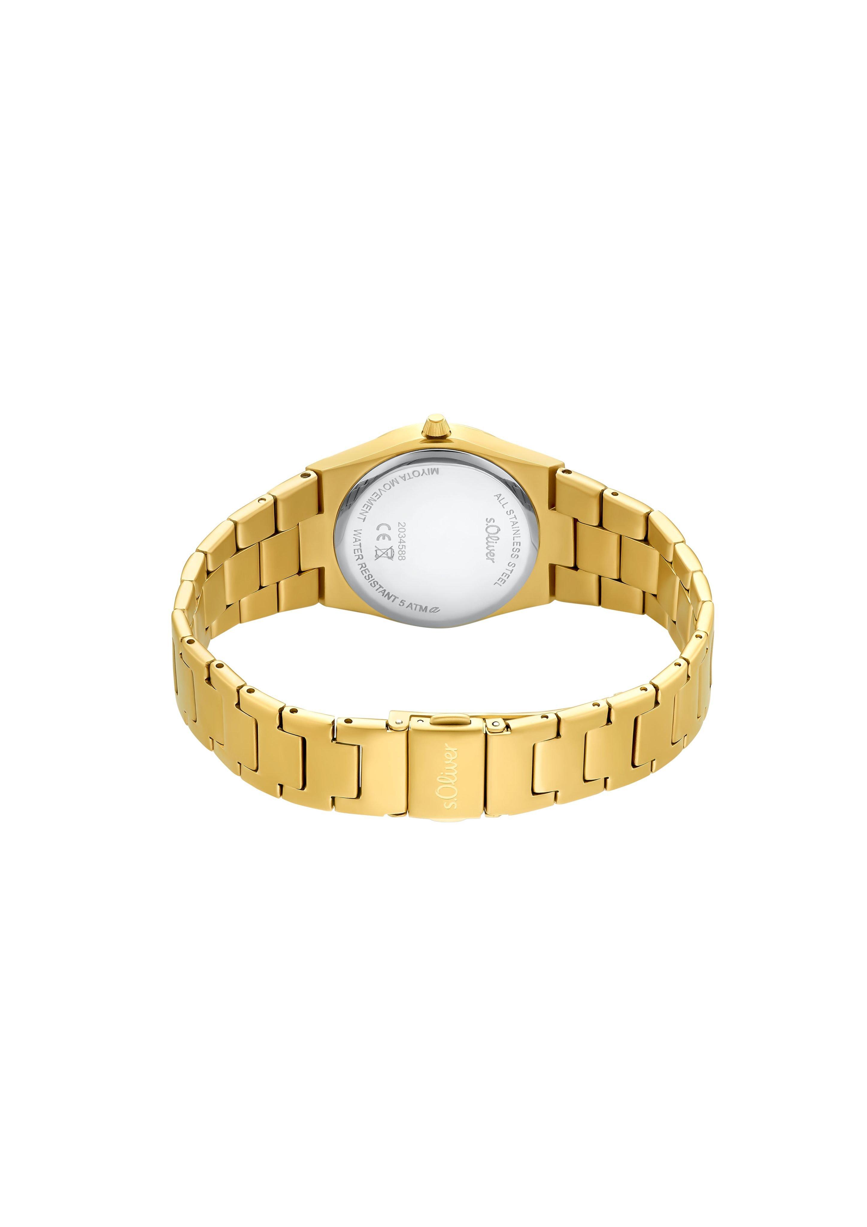 Armbanduhr mit Glitzersteinen  6007583-19B0