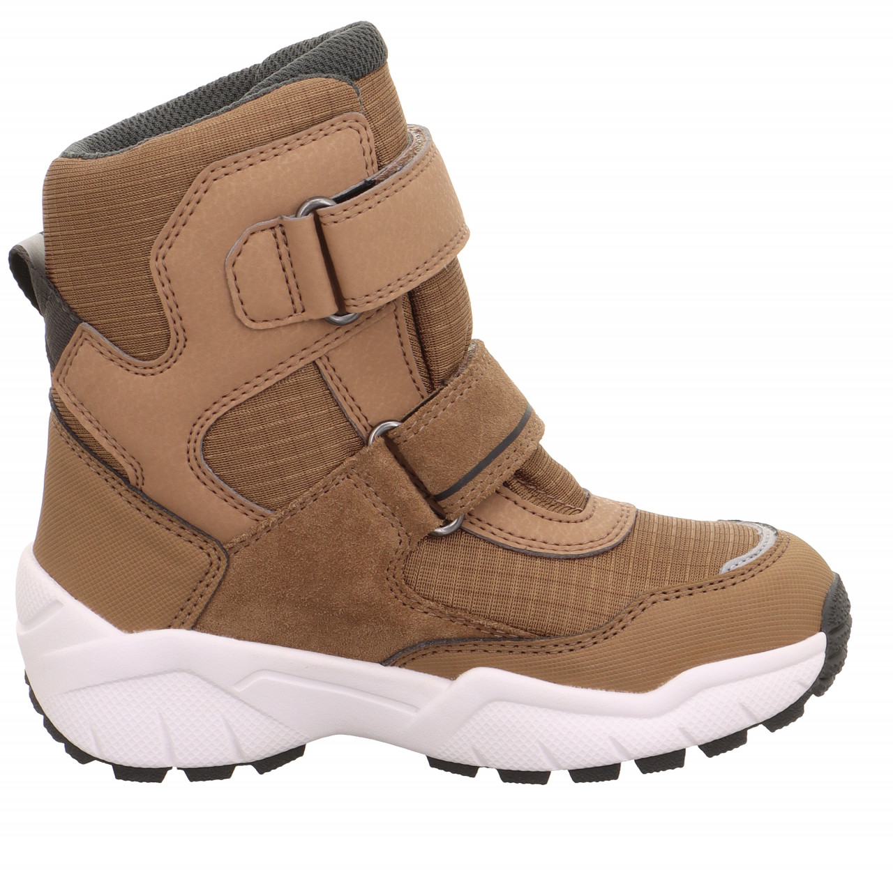 CULUSUK 2.0 - Braun/Grau Boots mit Klettverschluss