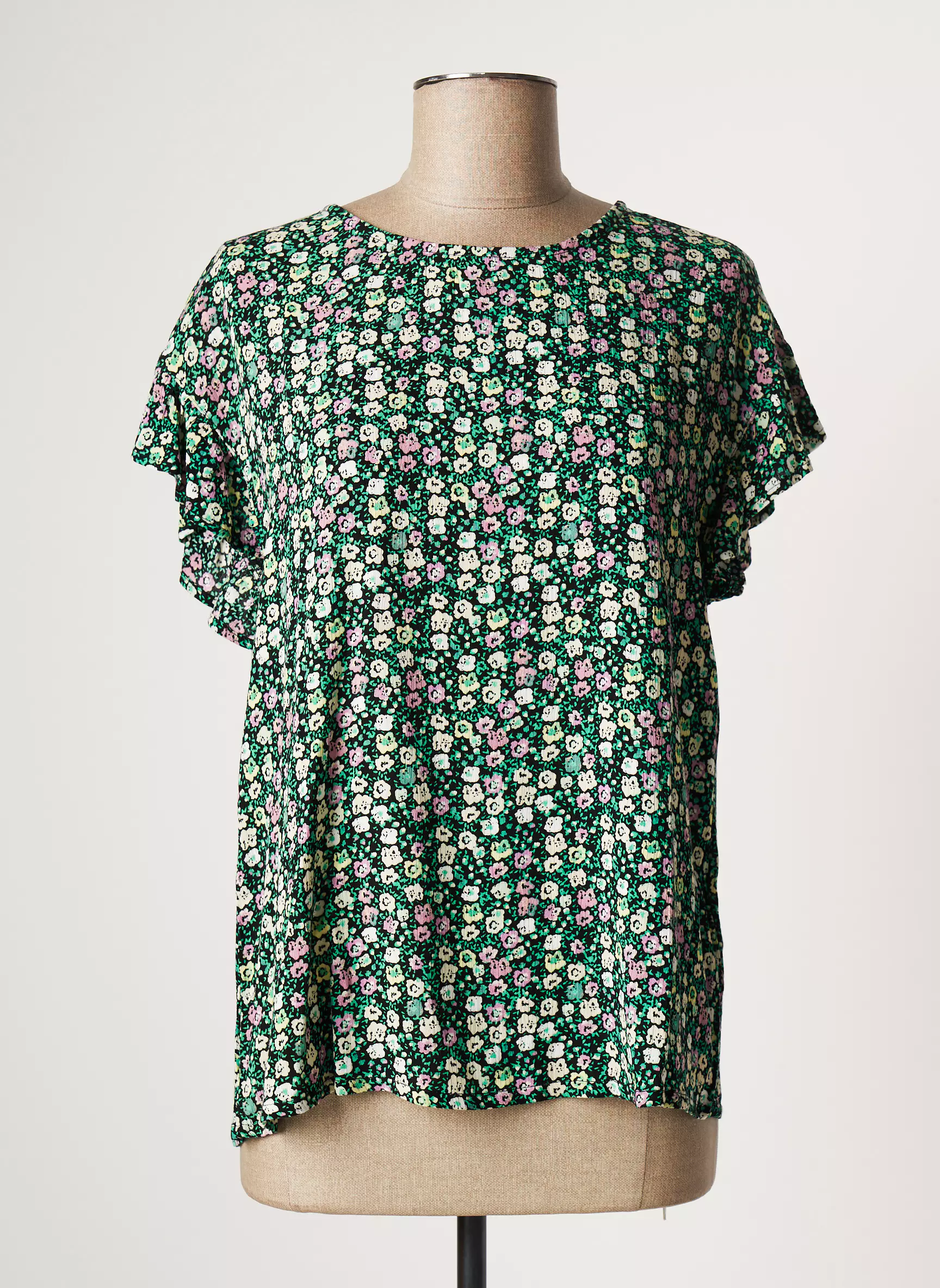 Ichi Tshirts Femme couleur vert