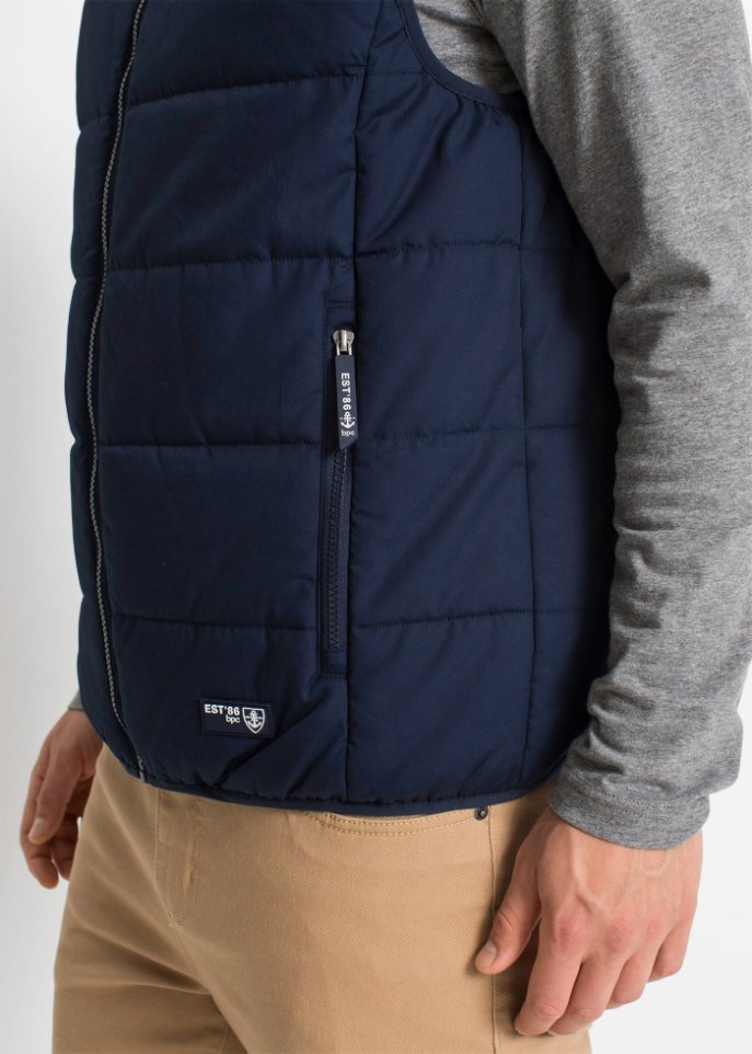 Outdoor-Weste mit Stehkragen