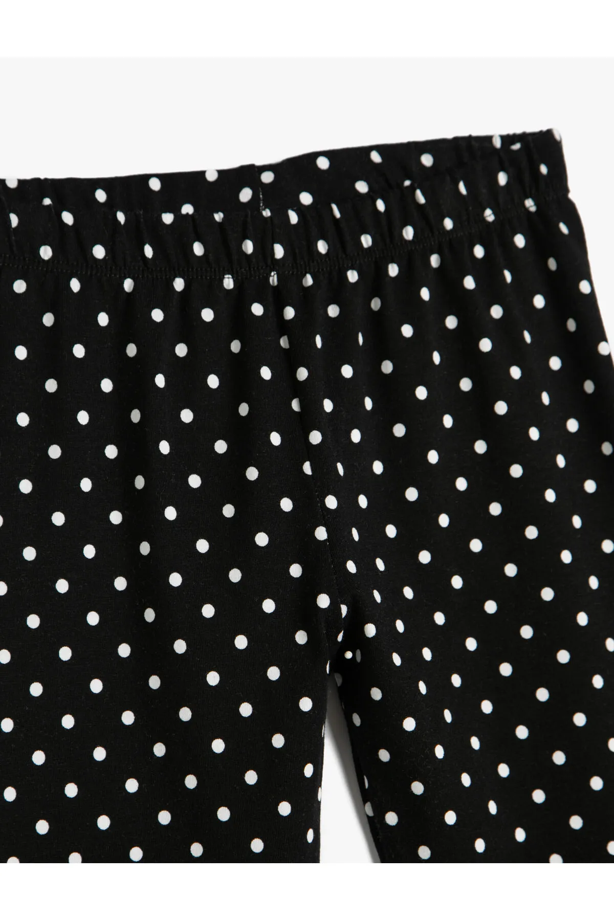 Koton  Leggings aus Baumwolle mit gepunktetem elastischem Bund