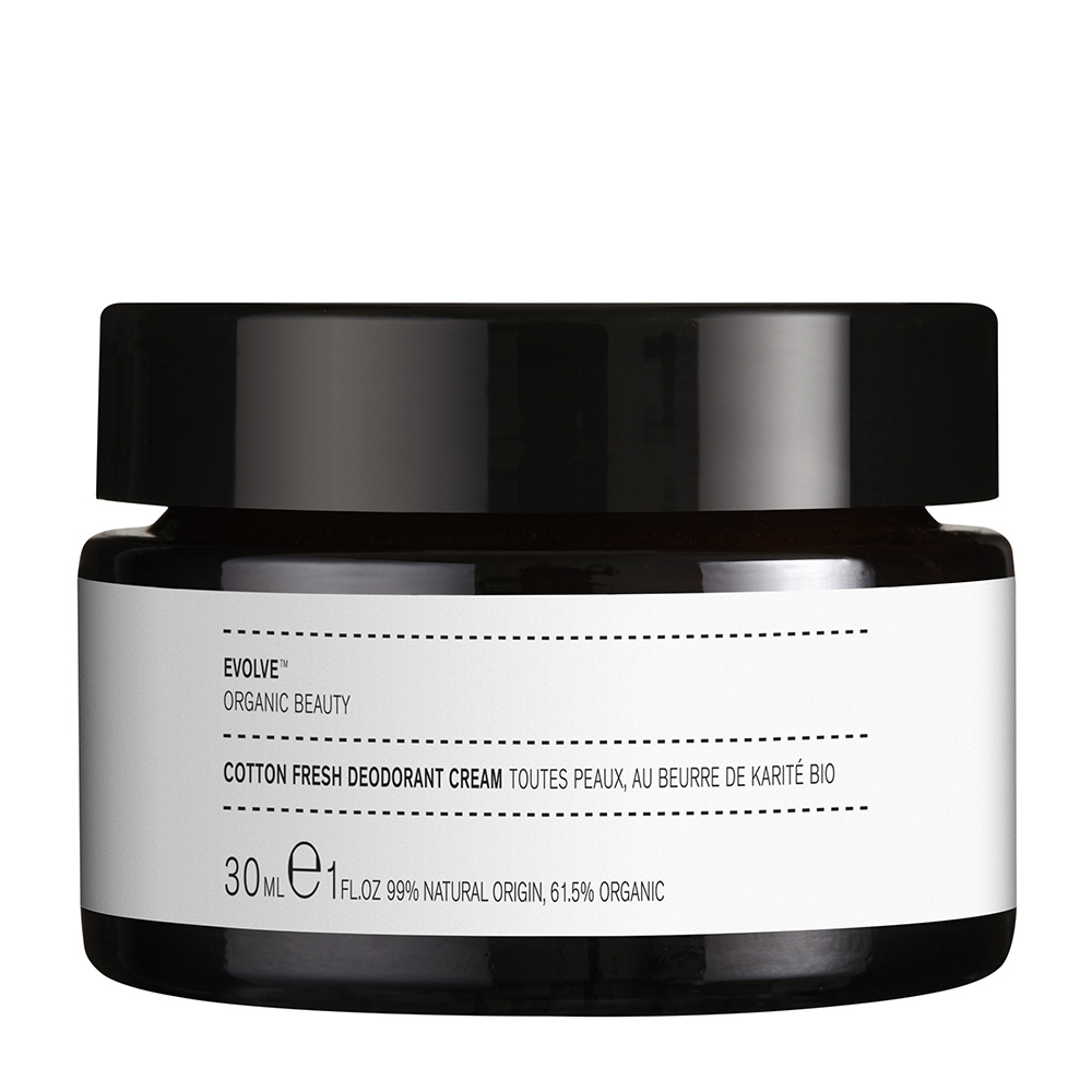 evolve organic beauty COTTON FRESH DEODORANT CREAM Déodorant aux beurre de karité