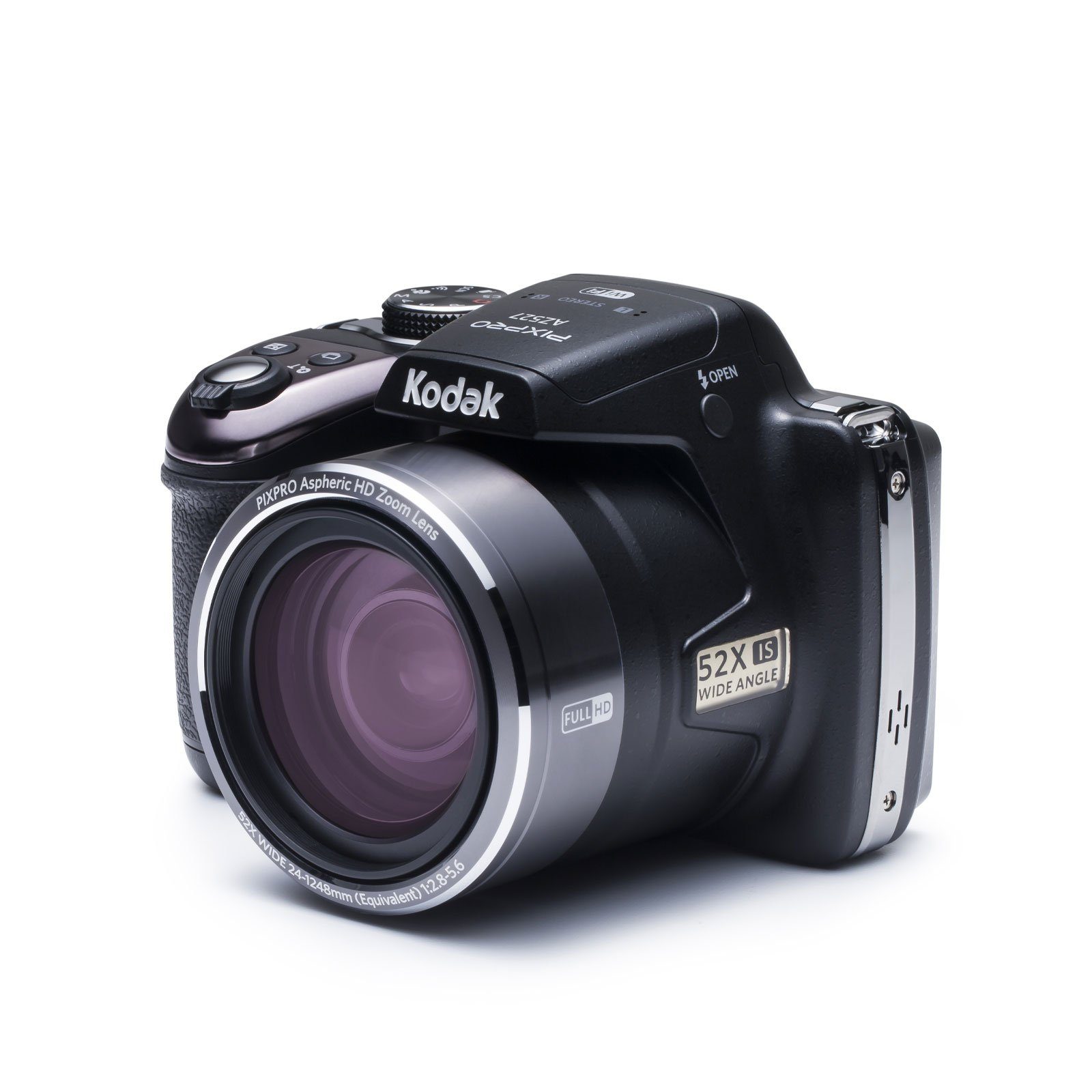 Kodak AZ527 Kompaktkamera (CMOS-Senosr, 20 Megapixel, 52-facher Optischer Zoom)