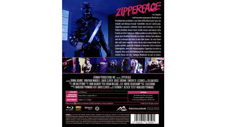 Zipperface - Cover A