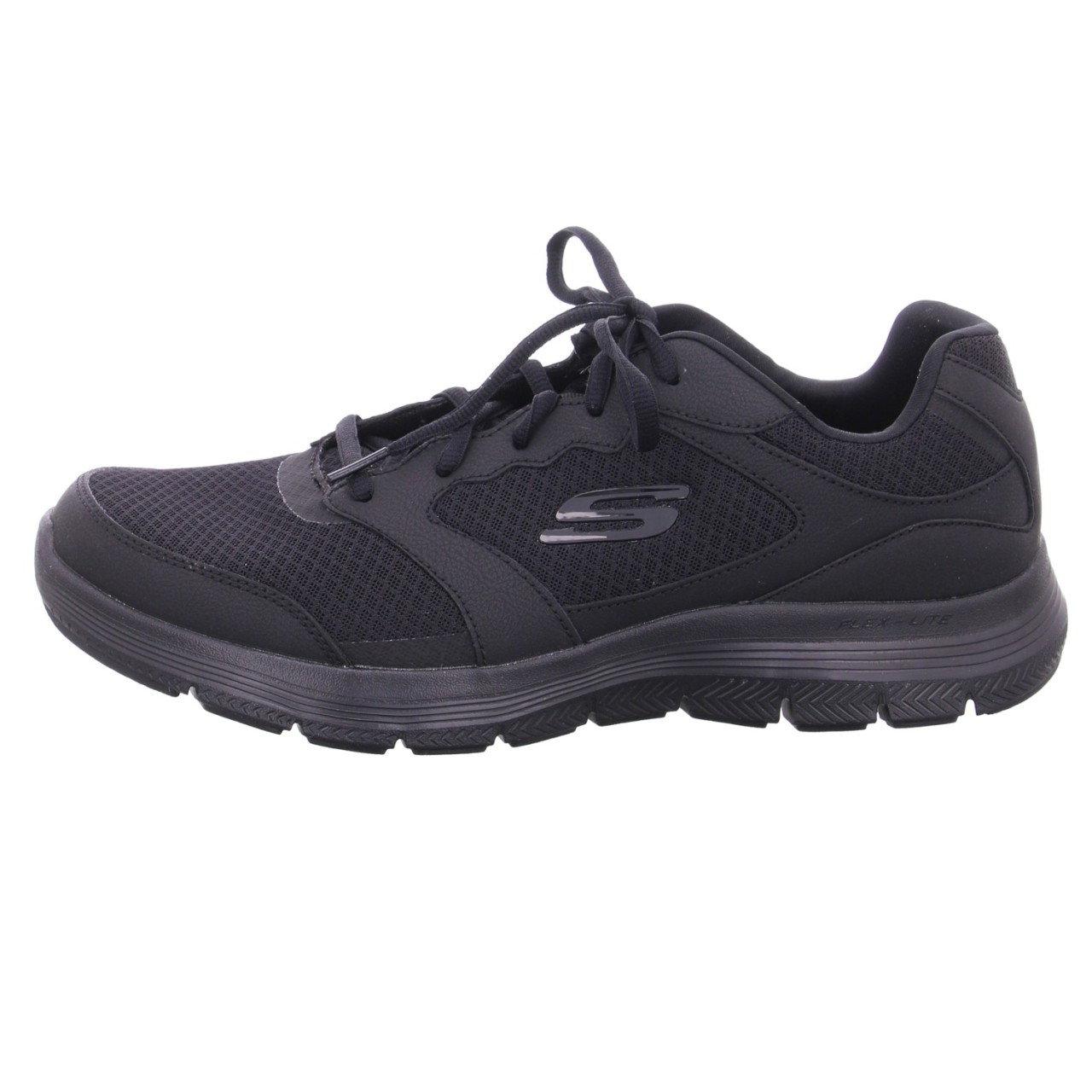 SKECHERS Freizeit Schnürer schwarz