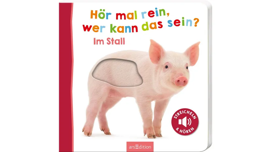 Hör mal rein, wer kann das sein - Im Stall