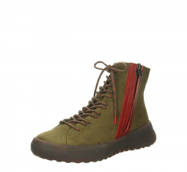 KUSABI Sneaker high - Olive/Kombi