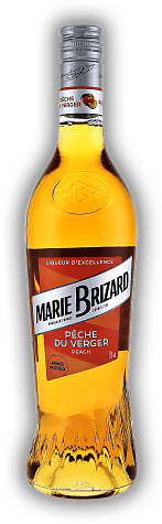Marie Brizard Peach Peche du Verger Marie Brizard Peach Peche du Verger Ein ausgeprägt fruchtiger Pfirsichlikör. 0,7	 Liter - Vol 15%