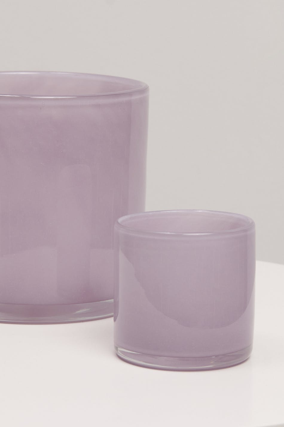 Glass s candle holder