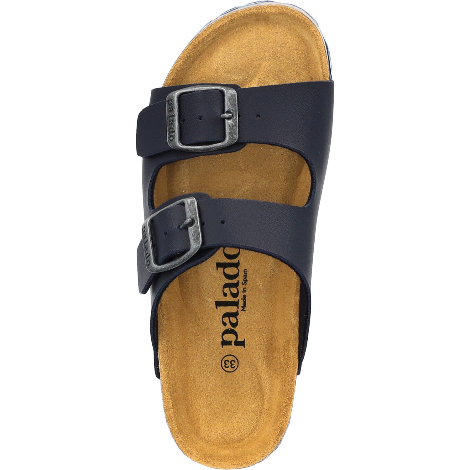 Palado Kids Korfu B Basic, Pantoletten, Kinder, Dunkelblau/Camou