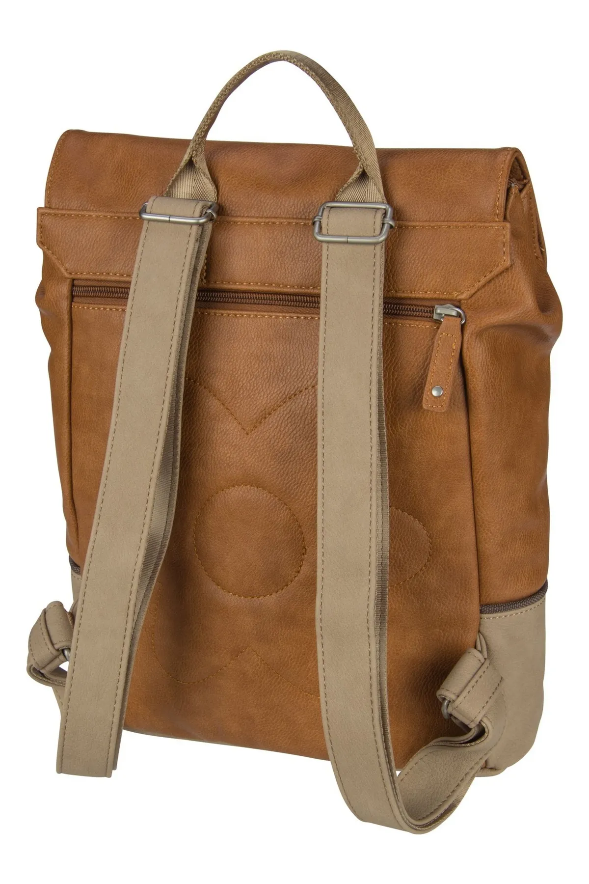 ZWEI  Rucksack - Beige - Unifarben