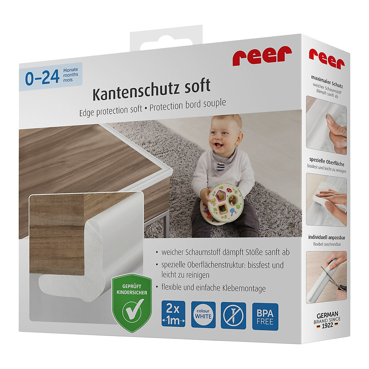 Kantenschutz soft, weiß