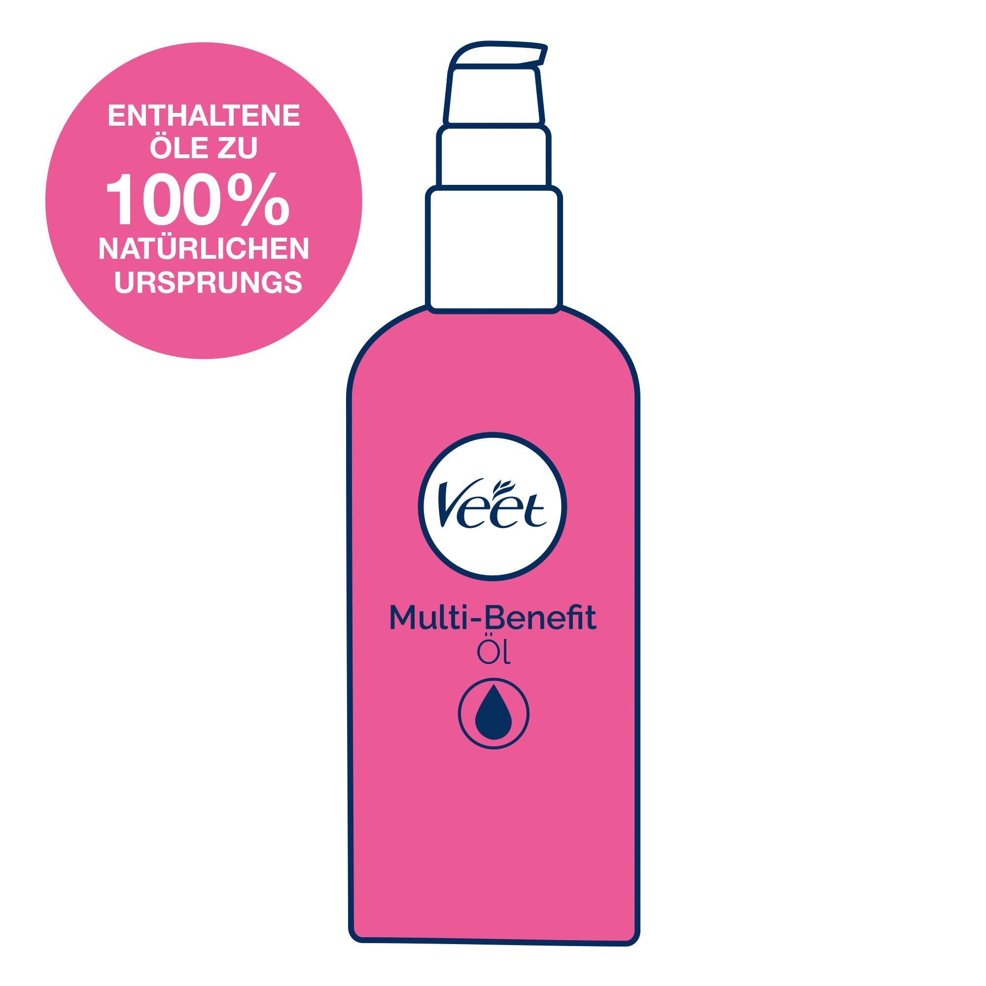 Veet Enthaarungswachs Multi-Benefit Öl