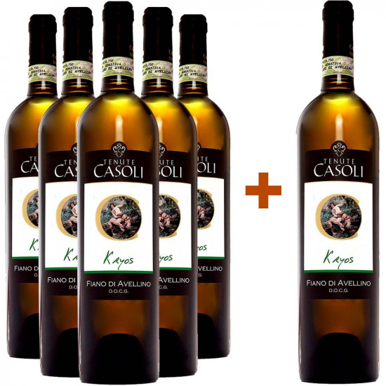 5+1 Kryos Fiano di Avellino DOCG - Azienda Agricola Tenute Casoli