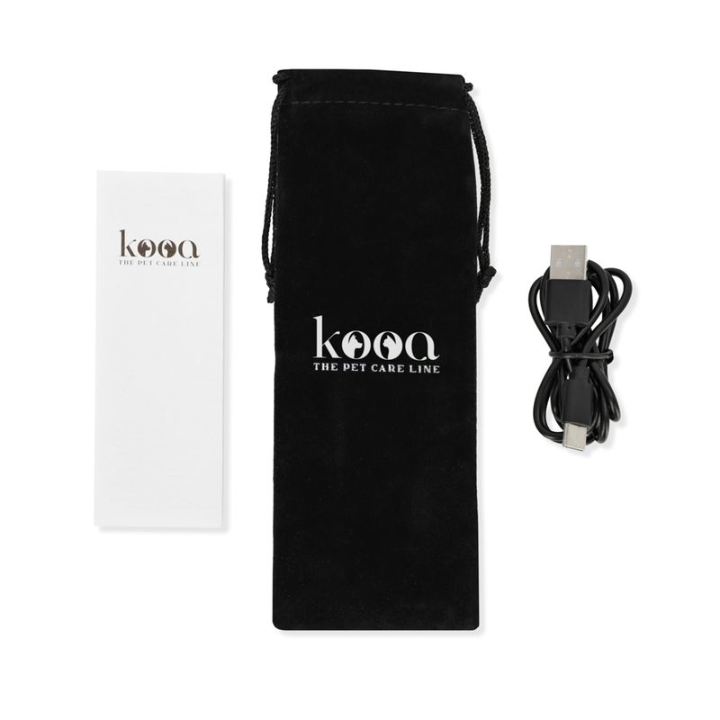kooa 2-in-1 Krallenschere und -Schleifer mit LED