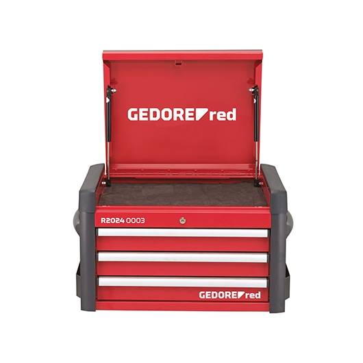 Chariot à outils Gedore RED 3301696 R20240003 WINGMAN avec 3 tiroirs