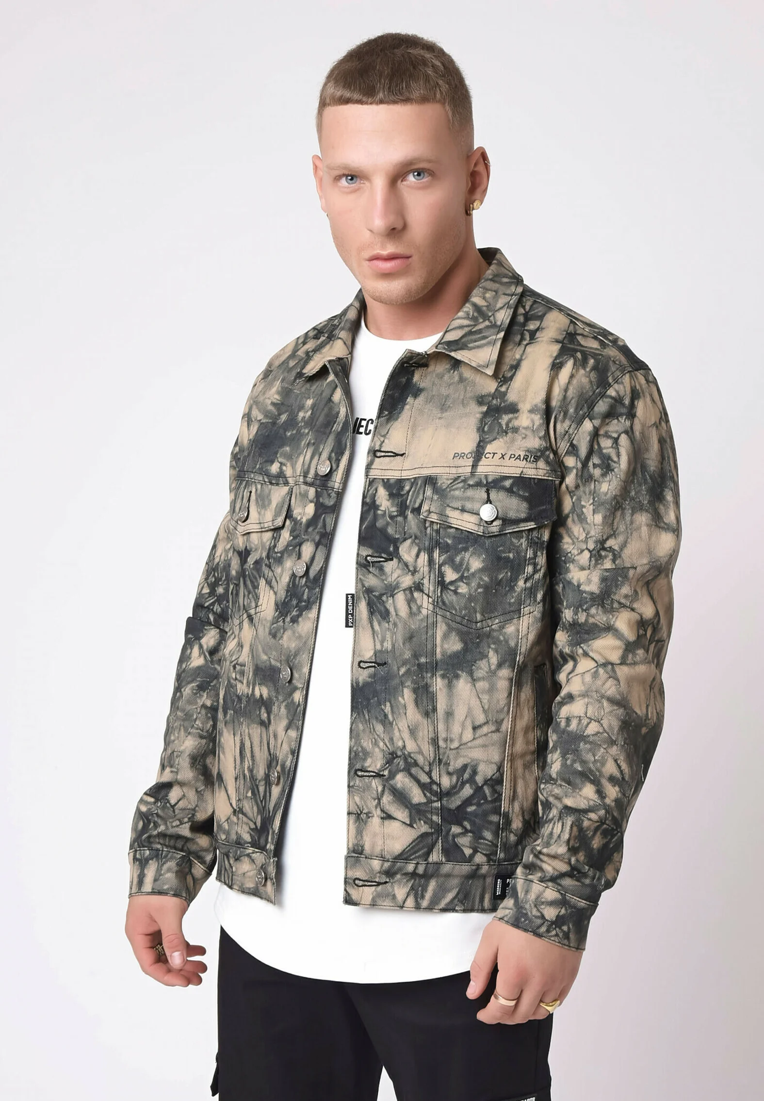 Proyecto X París TIE & DYE - Chaqueta vaquera
