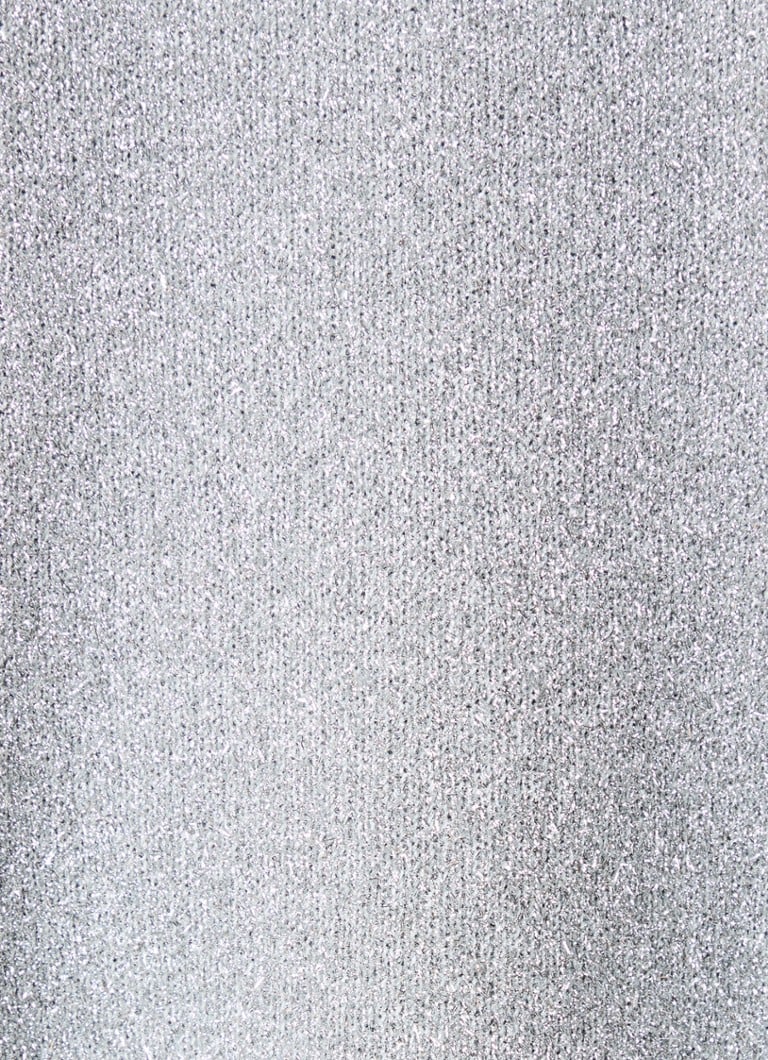 Maglione Ganni in pregiata maglia mista di lana merino e lurex