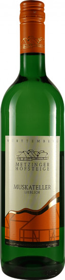 2022 Metzinger Hofsteige Muskateller lieblich - Weingärtnergenossenschaft Metzingen-Neuhausen