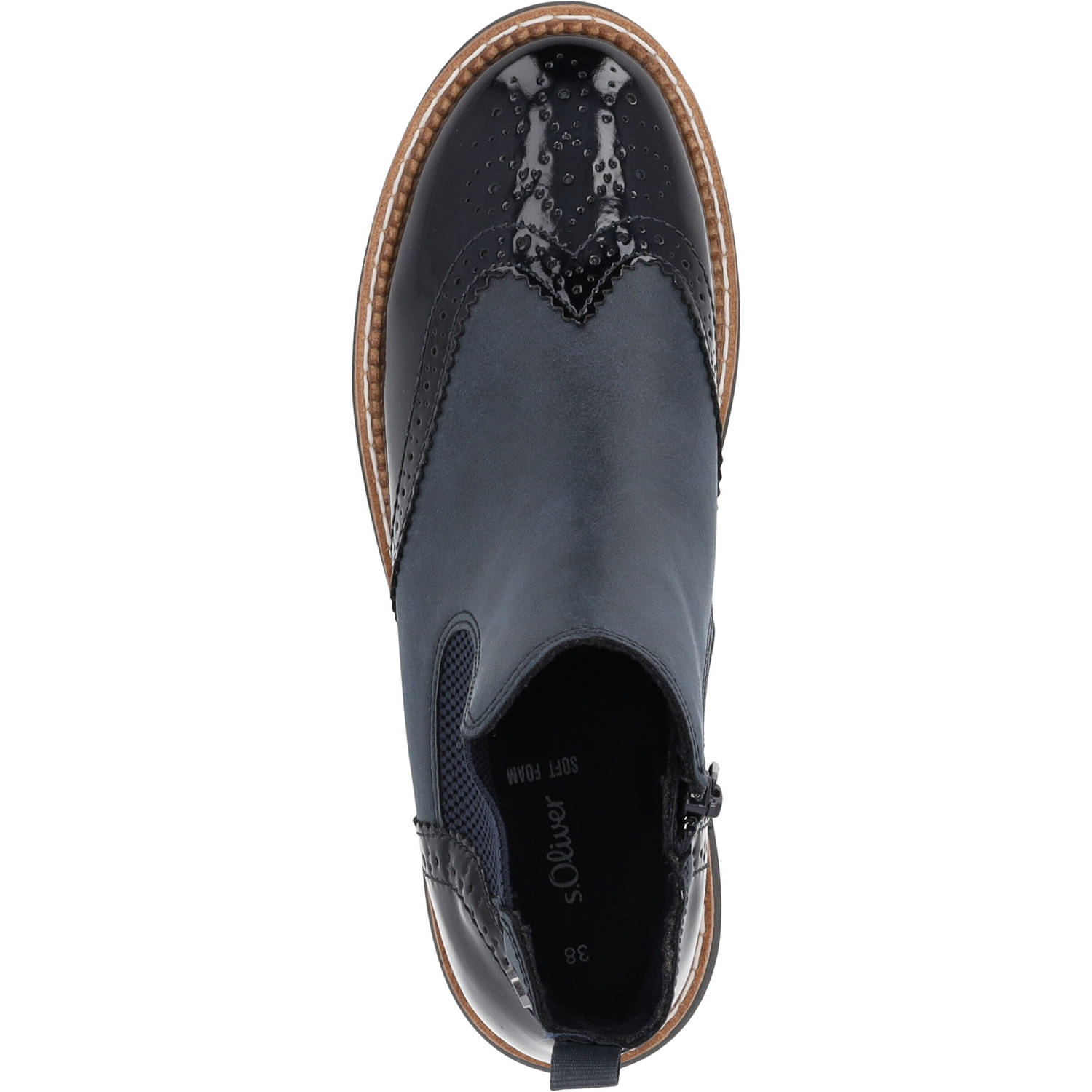 s. Oliver 25444, Stiefeletten, Damen, NAVY COMB.