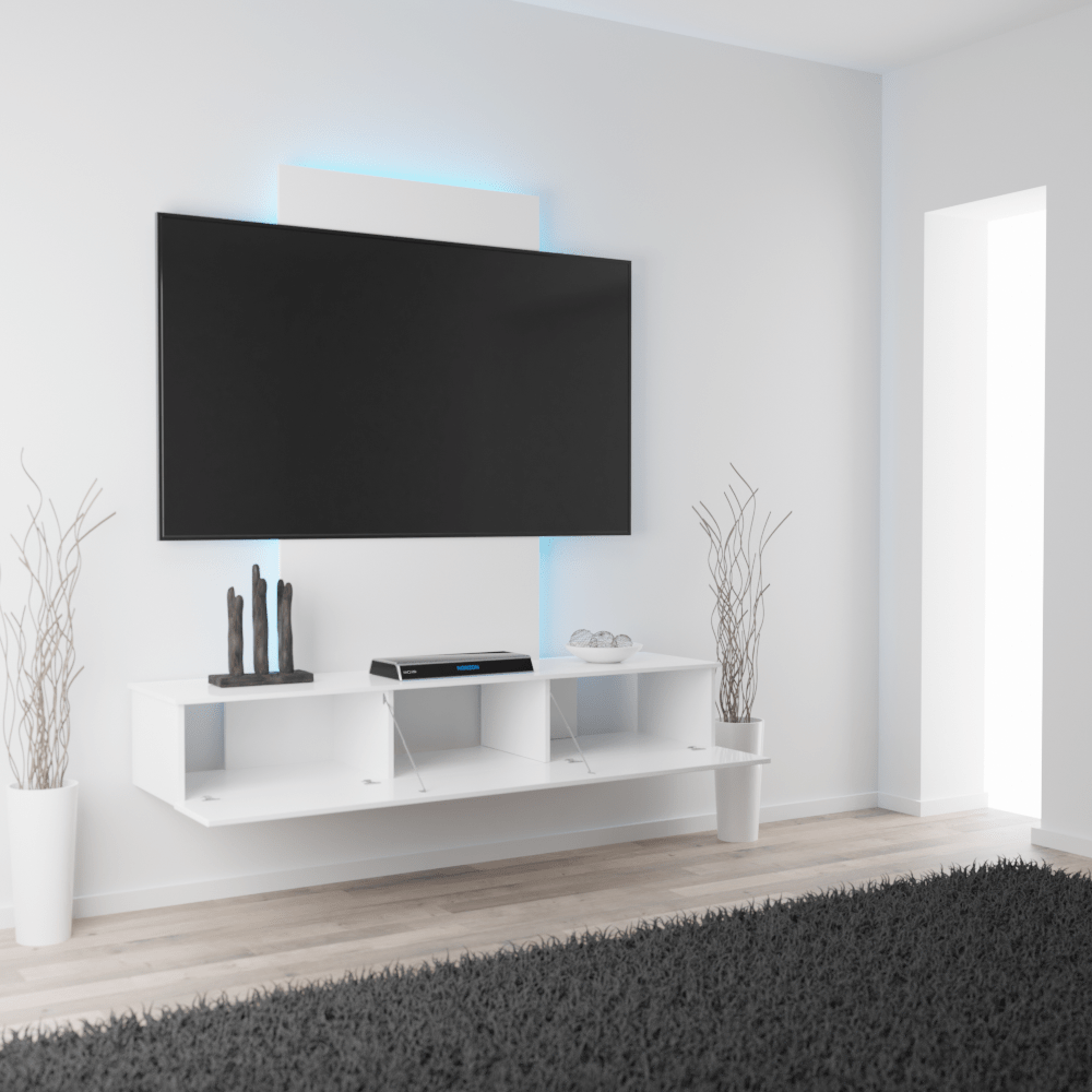 TroniTechnik TV Board Lowboard VELAN 160cm x 38,5cm x 26cm